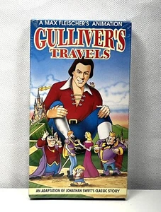 Gulliver's Travels A MAX FLEISCHER'S Animated Cartoon 1992 Rare 2549 VHS New - Picture 1 of 5