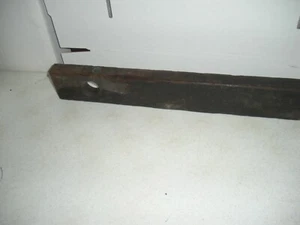 Henry Disston & Morss Antique Level Keystone Tool. Weathered Wood.20" Long - Picture 1 of 6