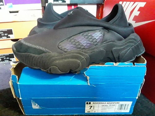 Adidas Originals Rovermule Adventure Core nero carbonio grigio yeezy slide 1 GW1845