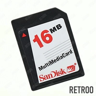 SanDisk MutiMediaCard 16MB MMC Std. Type Memory Card Camera/Phone/Camcorde/PDA - Image 1 of 2