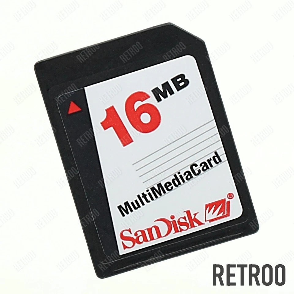 SanDisk MutiMediaCard 16MB MMC Std. Type Memory Card Camera/Phone/Camcorde/PDA - Image 1 of 2