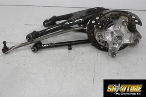 03-08 SUZUKI QUADSPORT LTZ400 FRONT LOWER UPPER LEFT CONTROL A ARMS HUBS - Picture 1 of 12
