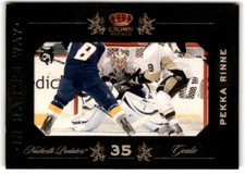2010-11 Panini Crown Royale In Harm's Way Pekka Rinne /299 #2 Nashville