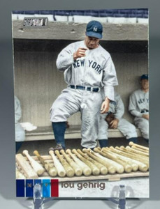 Lou Gehrig 2020 Topps Stadium Club #35 New York Yankees HOF