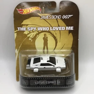 Hot Wheels Retro Entertainment James Bond 007 The Spy Who Love Me Lotus Esprit - Picture 1 of 11