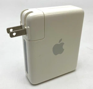 APPLE AIRPORT EXPRESS A1264 802.11n WIFI WIRELESS ROUTER EXTENDER W/ USB AIRPLAY - Picture 1 of 3