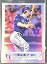 2022 Topps Series 1 JOEY WENDLE Rainbow Foil - TAMPA BAY RAYS - #145