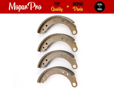 1946-1956 DODGE|1955-1956 PLYMOUTH WITH V8 BRAND NEW BRAKE SHOES 11" X 2" - Image 1 of 4