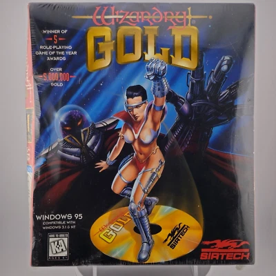 Wizardry: Gold, 1996, Big Box, New & Sealed - Image 1 of 4