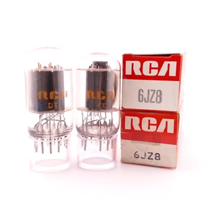 Two Excellent RCA 6JZ8 Tubes NOS NIB Triode/Pentode HICKOK 6000A Results - Bild 1 von 2