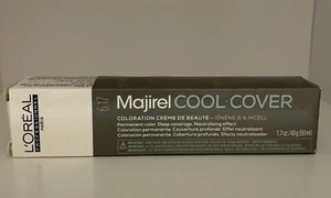 Loreal Majirel Cool Cover  Permanent Cream Hair Color 1.7 oz. U-Pick The Color - Picture 1 of 2
