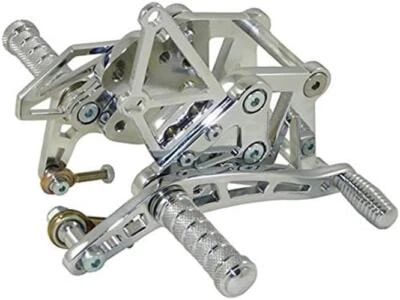 Juego trasero cromado 03 - 05 Yamaha YZF R6 06 - 09 YZF R6S CNC Billet aluminio EE. UU. Foto 1 de 2