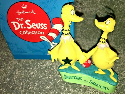 Hallmark Dr.Seuss 2000 Der Sneetches Porzellan Figur Nummerierter 1ST Ed Neu - Bild 1 von 4