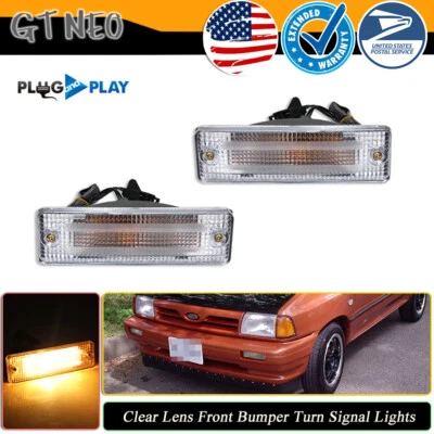 LUZES DE SETA DO PARA-CHOQUE DIANTEIRO PARA CAPTADOR 85-98 MAZDA B2000 B2200 B2600 MAGNUM - Imagem 1 de 4