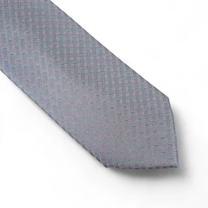 Michael Kors Men's Corbett Mini-Geo Tie Necktie Classic 3" Silk Blend Gray $69.5 - Picture 1 of 5