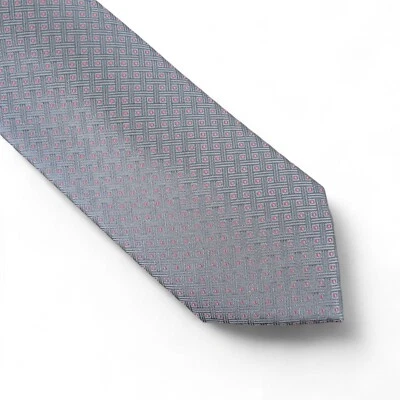 Corbata Michael Kors Corbett Mini-Geo Corbata Clásica 3" Mezcla Seda Gris $69.5 Foto 1 de 4