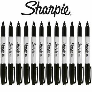 Sharpie 12 x PCS Marcatore permanente fine per marcatura ovunque - Foto 1 di 3