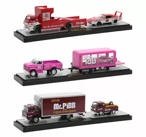 2021 M2 Machines 1:64 Coca Cola Auto-Haulers Release TW12 Trucks Pick & choose - Picture 1 of 1