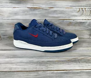 Vintage Nike GTS Canvas Unisex Sneaker Navy Sehr Selten Retro Schuhe - Bild 1 von 24