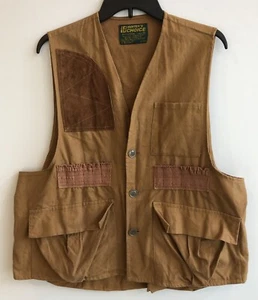 Vintage Hunter’s Choice Men’s XL Bird Hunting Vest Button Front Brown - Picture 1 of 7