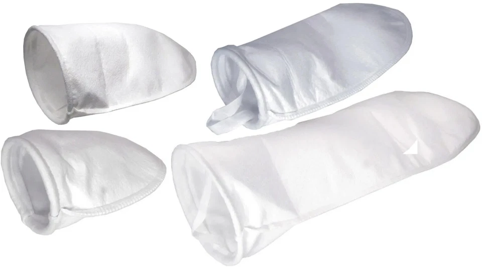 Bolsas de calcetín de filtro industrial cosidas agua líquido biodiesel WVO aceite polvo combustible diésel Foto 1 de 1