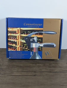 Kenner Chrom Korkenzieher KF-185-3 Weinflaschenöffner - Bild 1 von 6