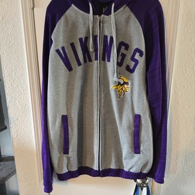 NFL  Viking  Embroidery Hoodie Adult.  Large - Изображение 1 из 4