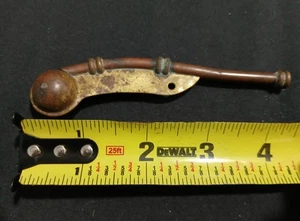 Antik WWII Vor dem 2. Weltkrieg? Kupfer Messing Bootsmann Pfeife Ruf Bosun Pfeife - Bild 1 von 2