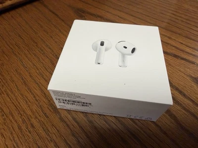 Apple AirPods 4ta Generación Caja Vacía MXP63LL/A- SOLO CAJA con Manual Foto 1 de 4