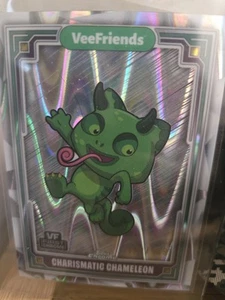 2025 Topps Chrome VeeFriends #73 CHARISMATIC CHAMELEON Raywave #159 /199 - Picture 1 of 4