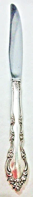 Cuchillo de Cena GRANDEUR 1960 Patrón Mango Esterlina 9" Reliquia Oneida Foto 1 de 4
