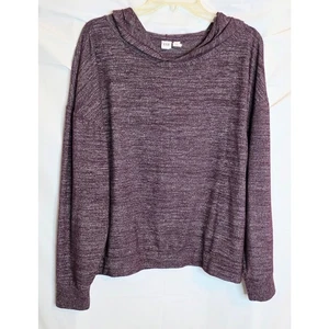 GAP Hoodie Women's Size XL Secret Plum 48% Polyester 48% Rayon 4% Spandex - Picture 1 of 7