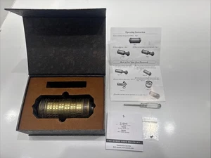 Scatola Puzzle Da Vinci Codice Cryptex Lock con Scomparti Nascosti (Regalo Romantico) - Foto 1 di 4