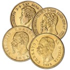Italy Gold 20 Lire .1867 oz - XF/AU - Random Date