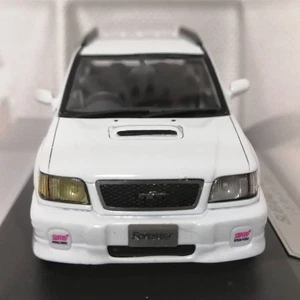 Hi-Story 1/43 Subaru Forester STI 2000 Blanco Puro con Caja Minicar Resina Japón Nuevo - Imagen 1 de 10