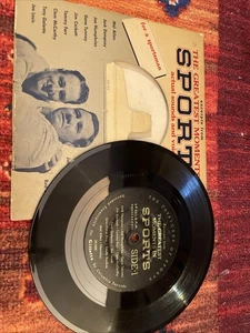 Excerpts From The Greatest Moments In Sports 7" 33 RPM 1955 - Imagen 1 de 3