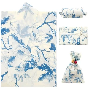 Floral Tissue Paper 20x29 Inch - 20 Sheets Decoupage Craft Paper for Gift Wra... - Picture 1 of 7