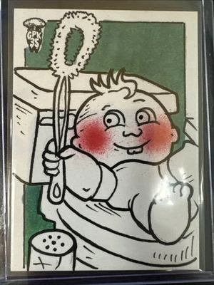 Topps Garbage Pail Kids Sketch Gavin Williams - Image 1 of 2