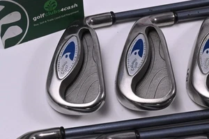 Callaway Hawk Eye Tungsten Titanium Irons / 3-PW+SW / Firm Flex Callaway Shafts - Picture 1 of 7