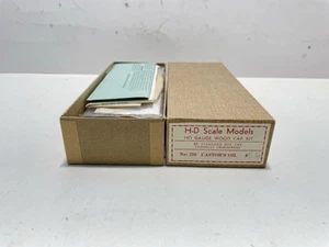 Modellismo scala H-D artigiani modellino treno in legno kit n. 210 ruote olio 40’ vagone box - Foto 1 di 11