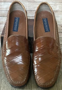 Giorgio Brutini Le Glove Handcraft Leather Dress Shoes Loafers Men’s Size 12 - Picture 1 of 5