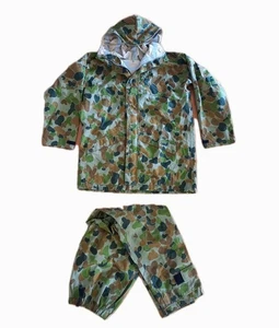 VTG Australian Army ADF Military Camo Waterproof Field jacket + Pants Size XL  - Bild 1 von 9