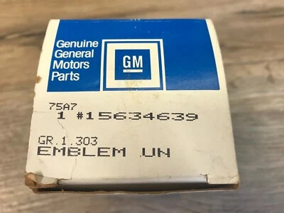 Camión GMC Canyon 2009-2012 nos GM GRILL EMBLEMA "G" 15634639  Foto 1 de 3