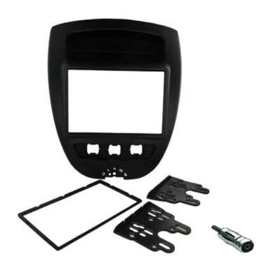 Kit montaggio autoradio mascherina 2DIN Citroen C1 / Toyota Aygo / Peugeot 107 - Immagine 1 di 2