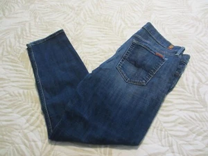 7 FOR ALL MANKIND JOSEFINA SKINNY BOYFRIEND JEANS SIZE 32 - Picture 1 of 6