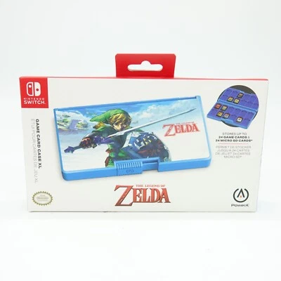Zelda Power A 24 en 1 Juego Tarjeta Polvo Estuche Caja Almacenamiento Para Nintendo Switch Foto 1 de 4
