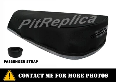 *NO TARIFF* YAMAHA YDS3 YM1 SEAT COVER 1 TONE BLACK [YPTOR] - Image 1 of 4