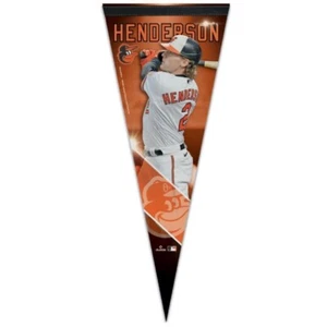 GUNNAR HENDERSON BALTIMORE ORIOLES PREMIUM QUALITY PENNANT 12"X30" BANNER - Picture 1 of 1