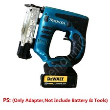 DEWALT 20V Tool DCB Slider Li-ion Battery to Makita 18V Li-ion Batteries Adapter