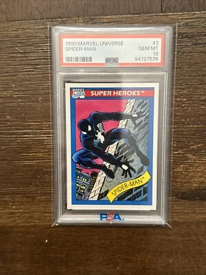 1990 Marvel Universe Spider-Man #2 PSA 10 GEM MINT - Image 1 of 2